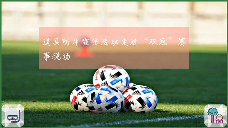 道县防非宣传活动走进“双冠”赛事现场