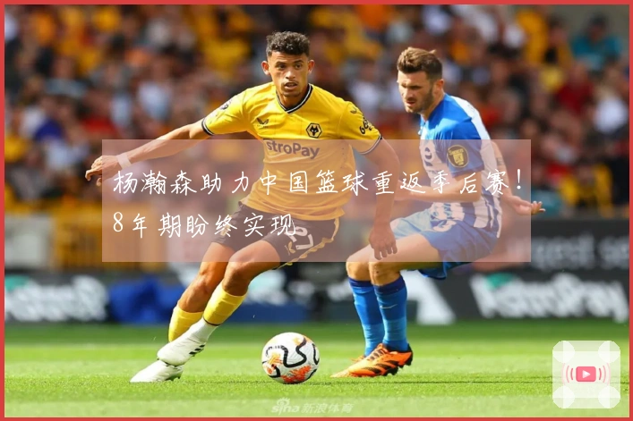 杨瀚森助力中国篮球重返季后赛！8年期盼终实现